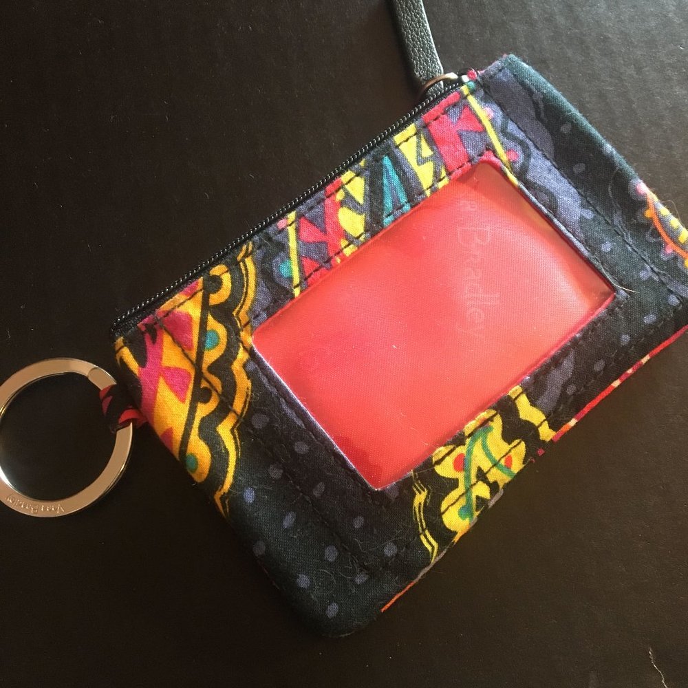 Paisley  Vera Bradley wallet key chain